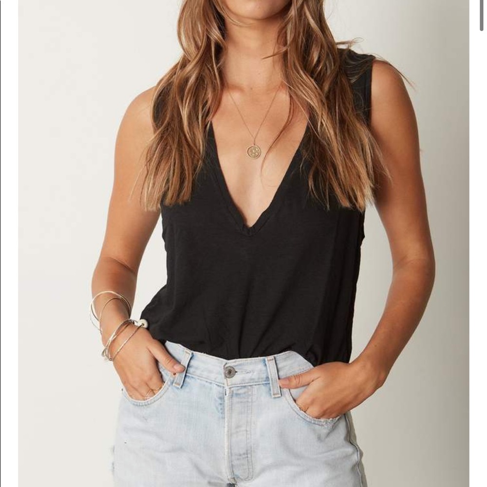 Stillwater U neck crop tank